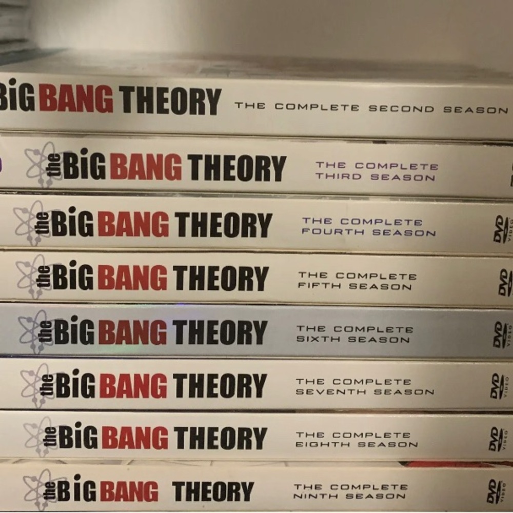 The Big Bang Theory, Seasons 2-9 DVD